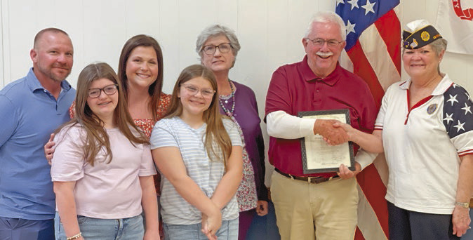 American Legion honors member