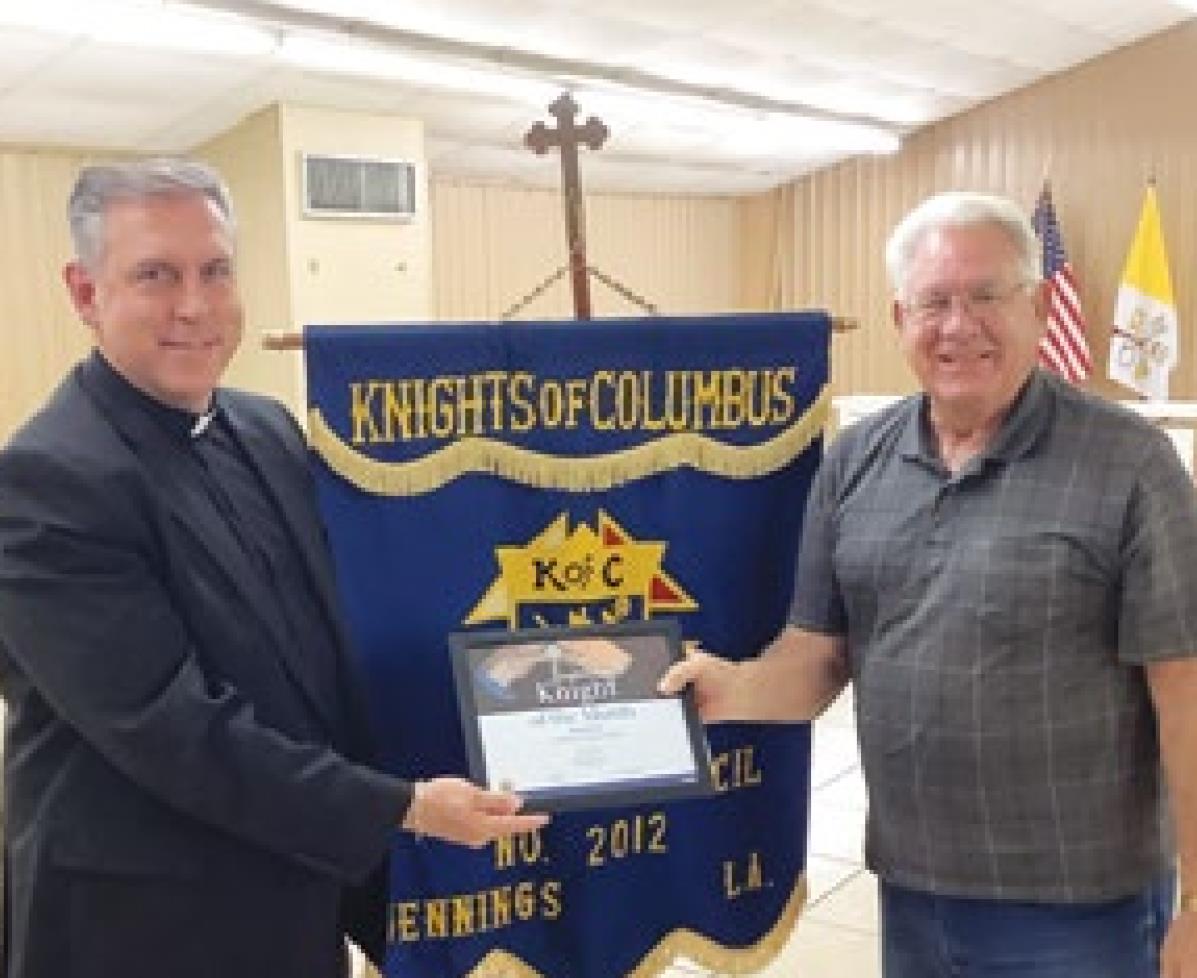 Pellerin named Knight of the Month