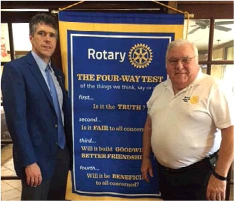 District governor talks about foundation
