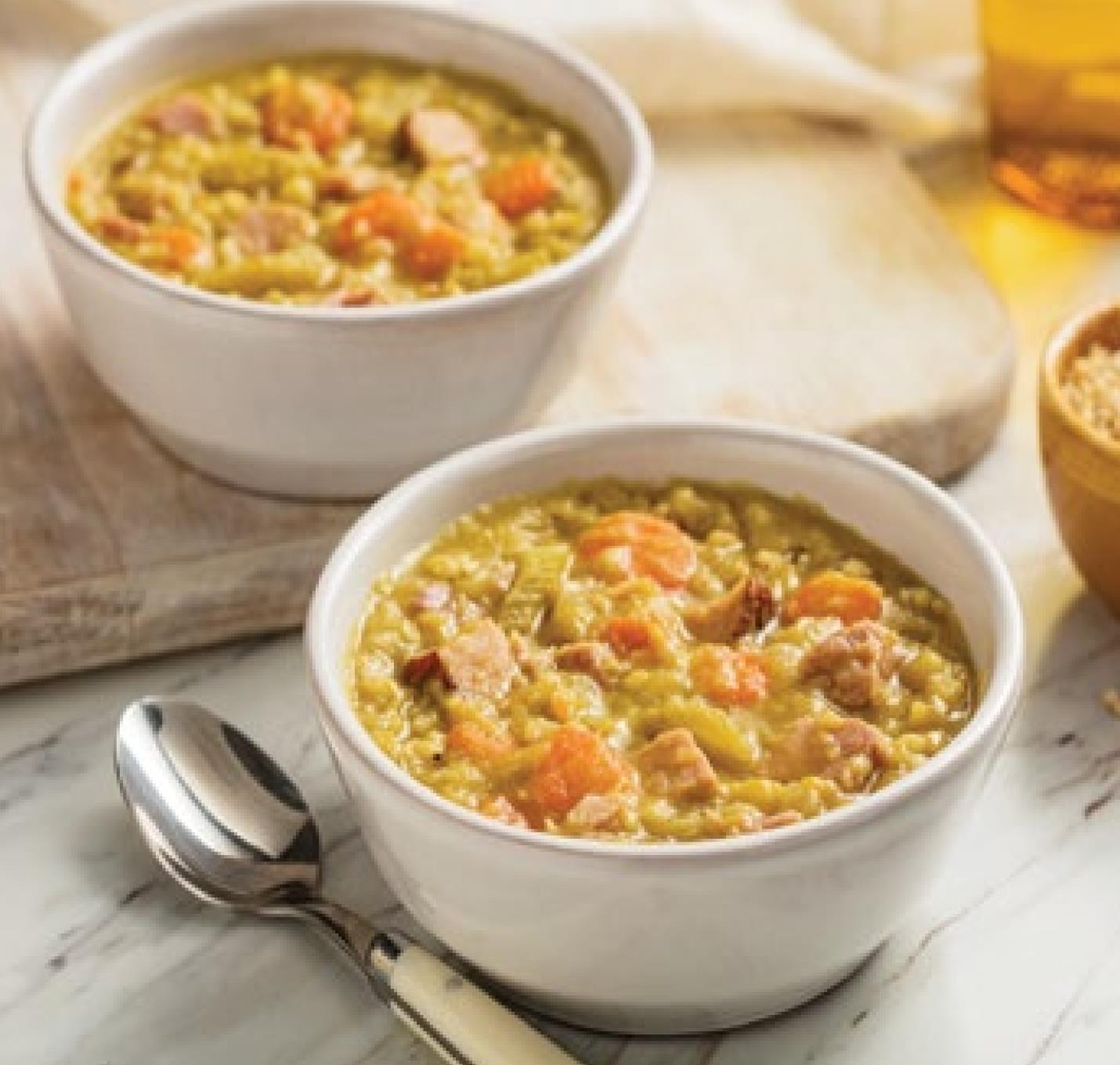 Sorghum Split Pea Soup