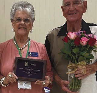 VFC Great Louisiana Family Award recipients