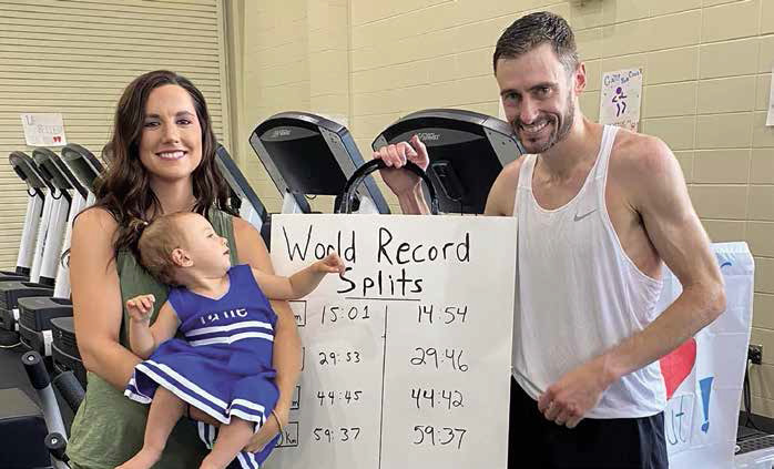 LeBlanc sets World Record in half marathon