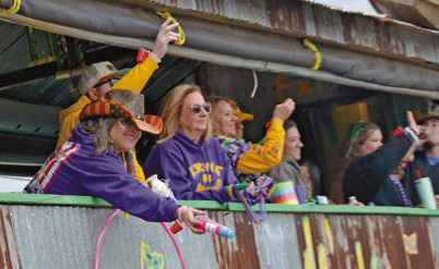 LA’s traditional Mardi Gras