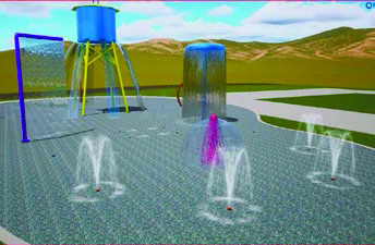 Splash pad construction making progress