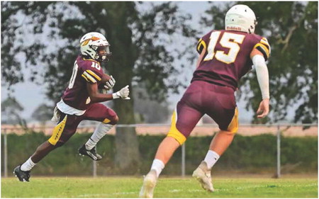 Indians pound Pickering, 46-6