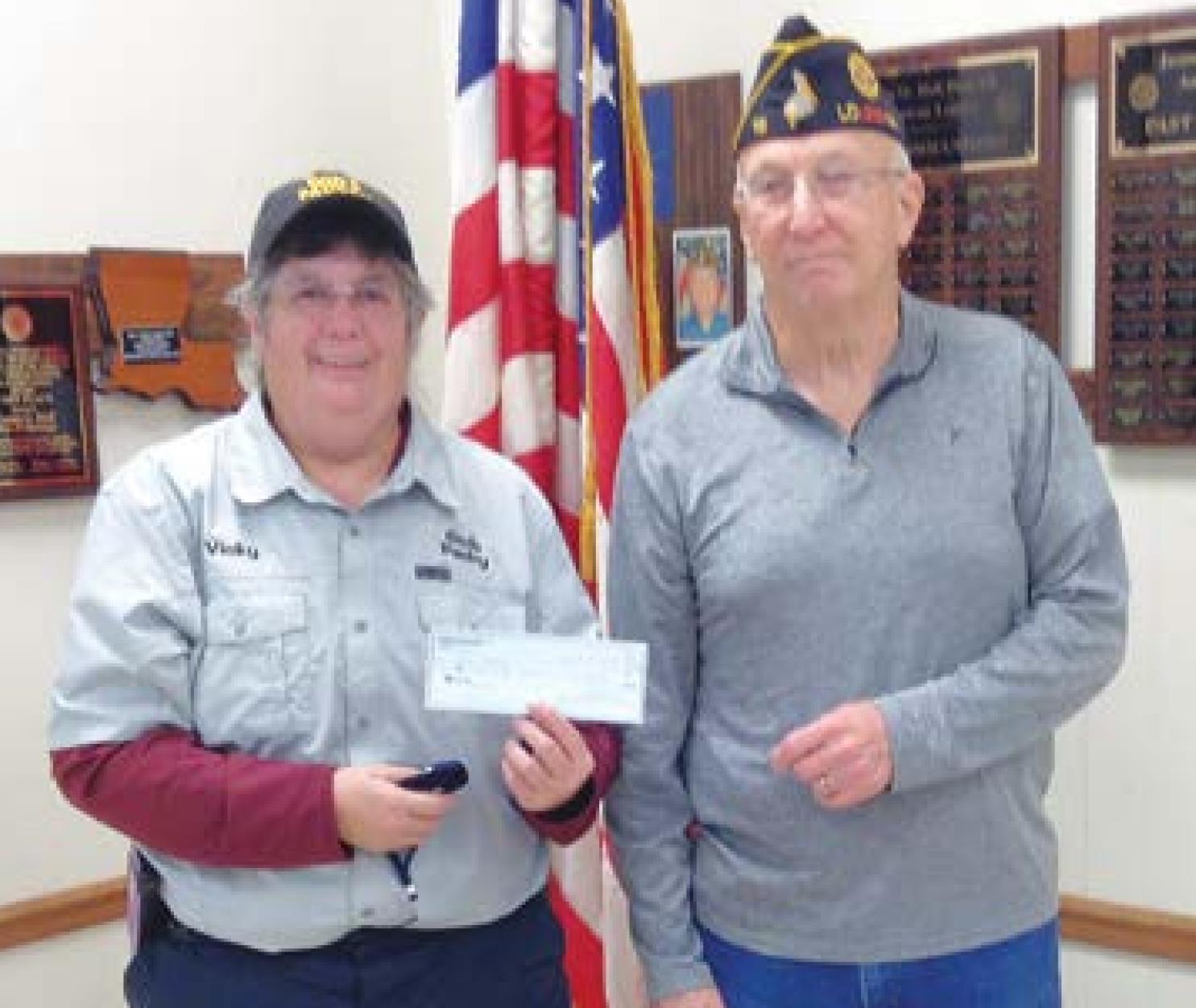 American Legion Post Donates to God’s Pantry