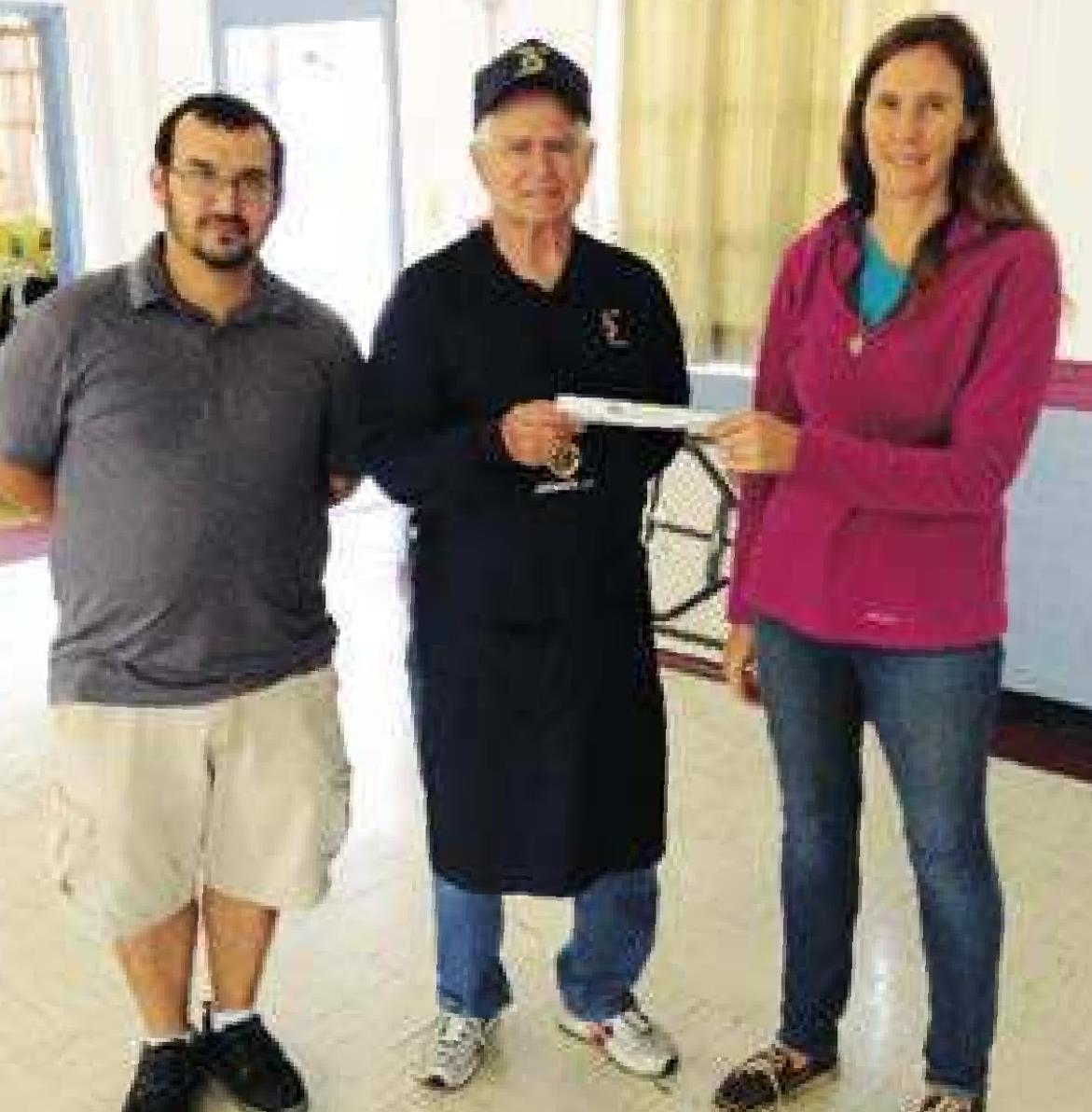 KCs hold barbecue fundraiser, donate to OLHC Youth Group