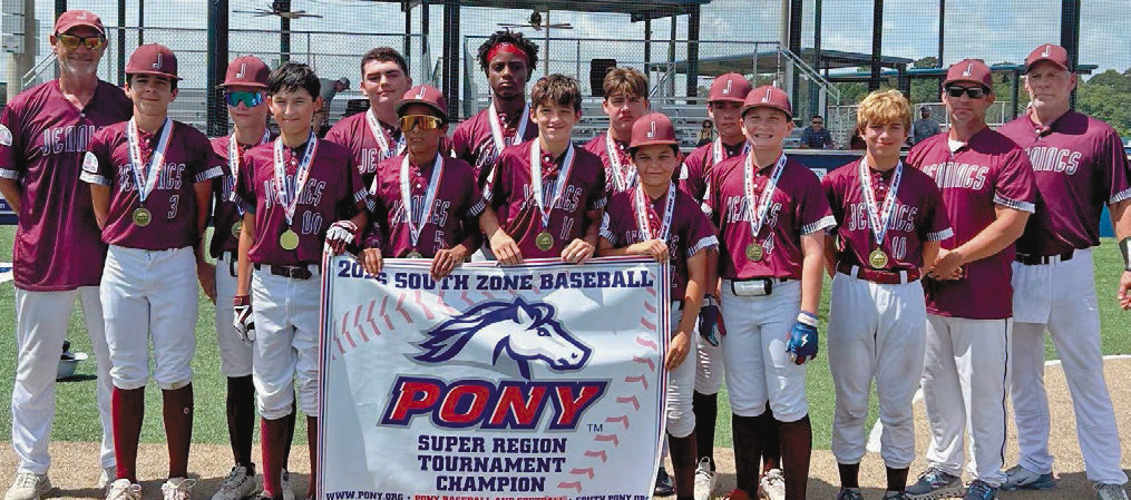 Jennings Pony 14U Baseball Team was recently crowned the 2026 South Zone Super Region Tournament Champions. The baseballers are now preparing for the South Zone Championship in Youngsville on July 22. Submitted photo