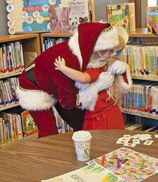 Santa came to town
