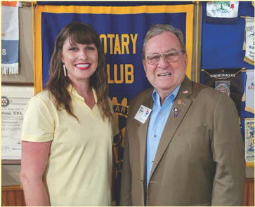 Rotary District Governor visits area club