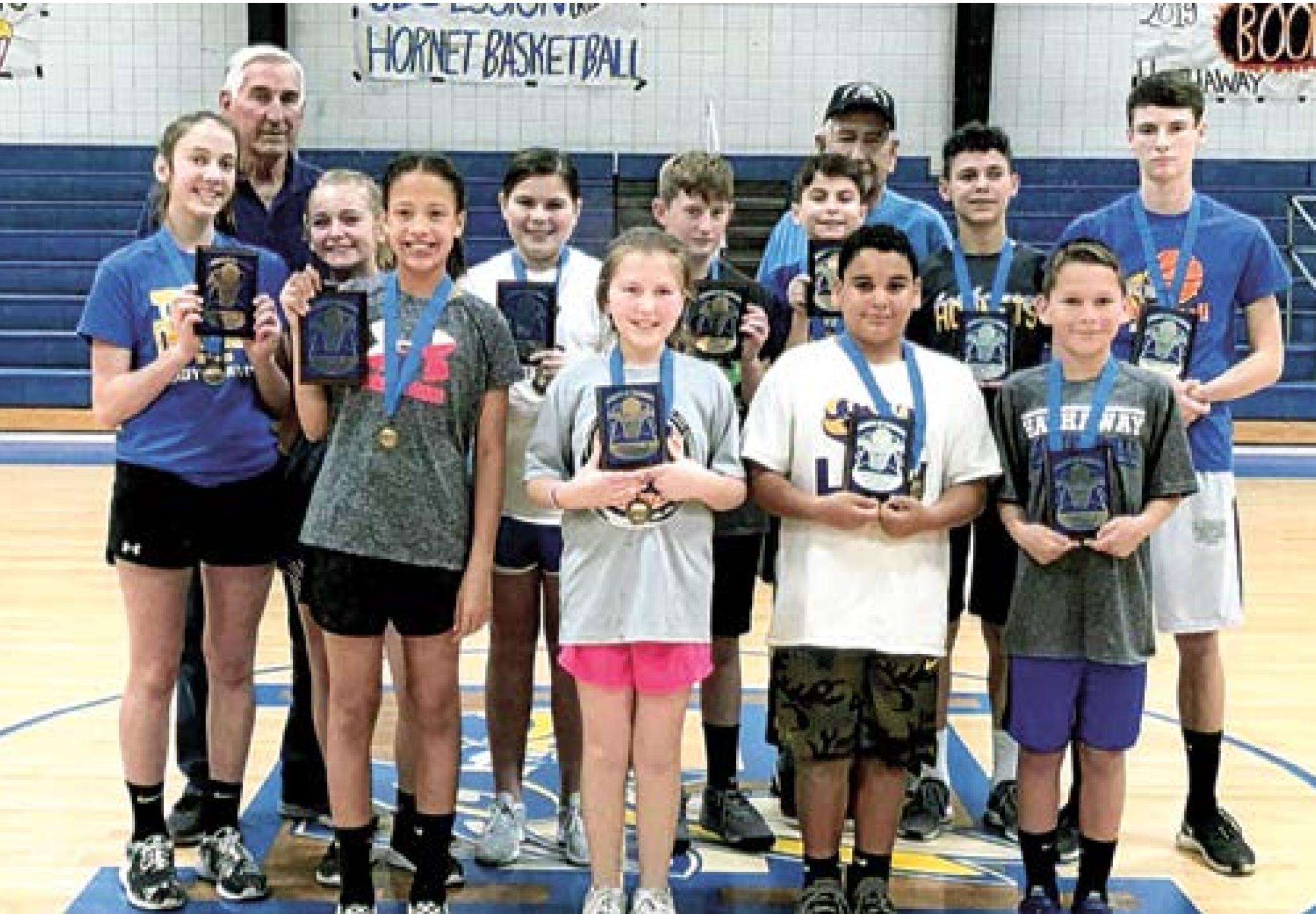 Free Throw Contest Winners Announced