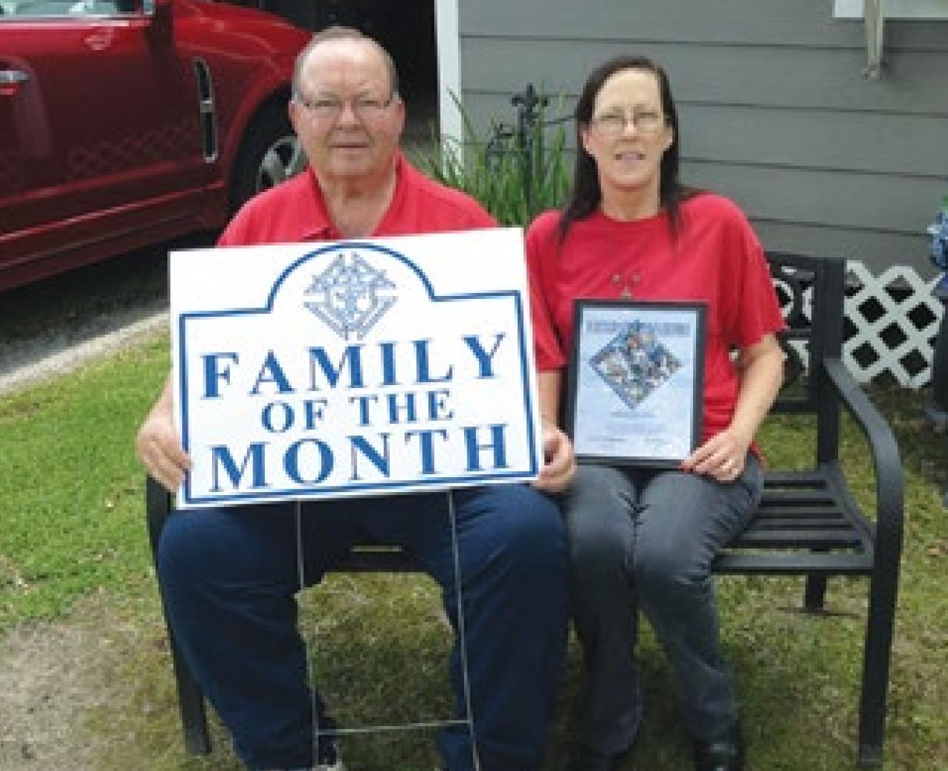 Habetz family honored as May Family of the Month