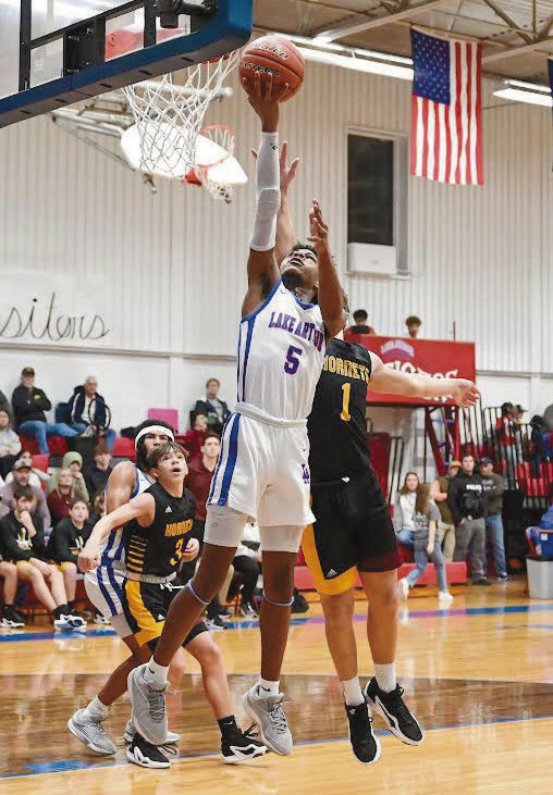 Tigers blast through Grand Lake, 68-31
