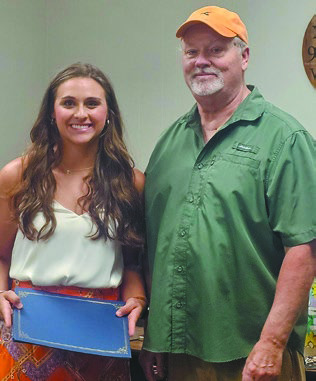 Sketoe honored by school board