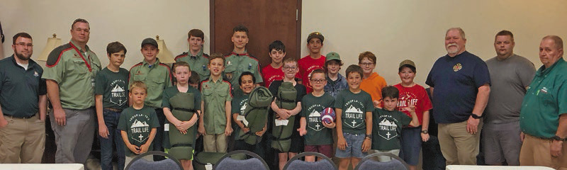 Local firefighter union gives back to scouts