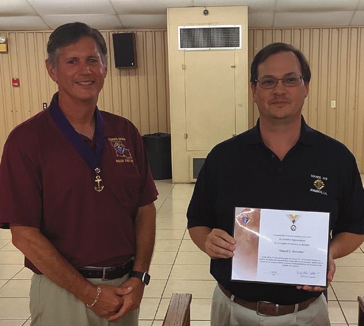 Knights of Columbus Council 2012 presents awards