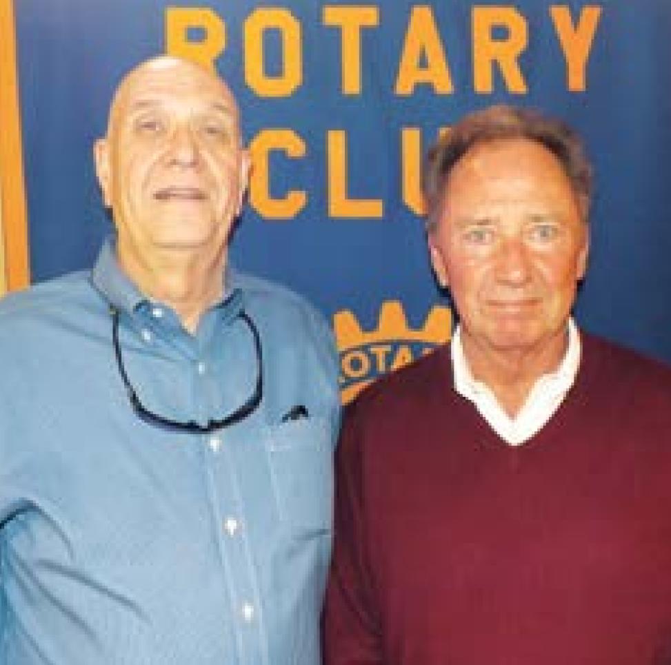 Morrish, Palmer Attend Rotary Club Meeting