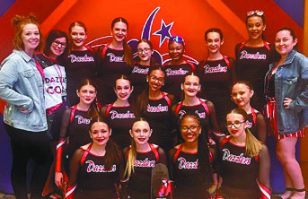 WHS Dazzlers make finals at first nationals appearance