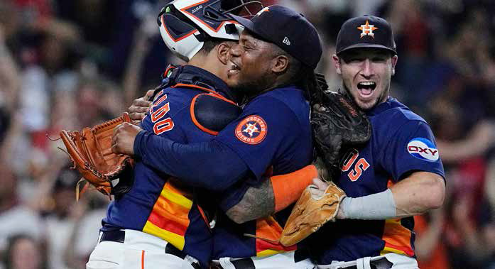Astros' Framber Valdez throws no-hitter vs Guardians on 93 pitches