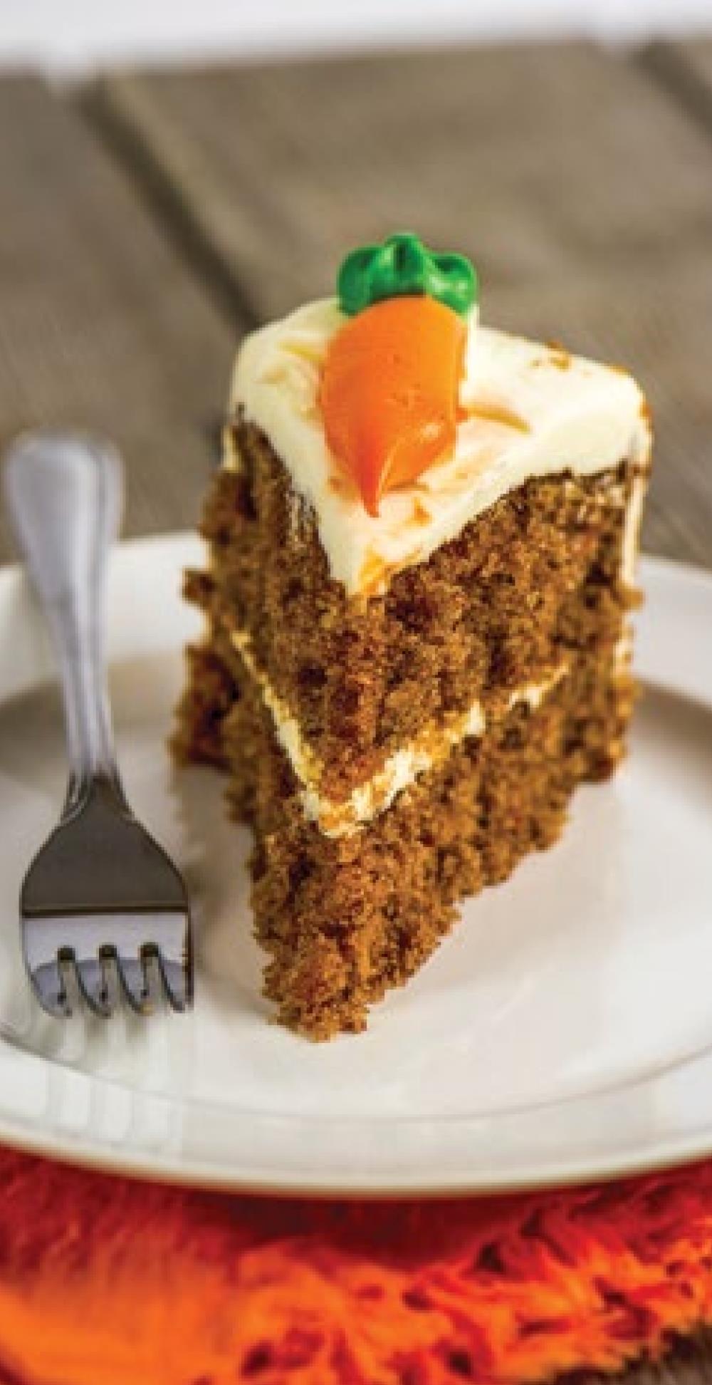 Carrot cake a favorite for entertaining