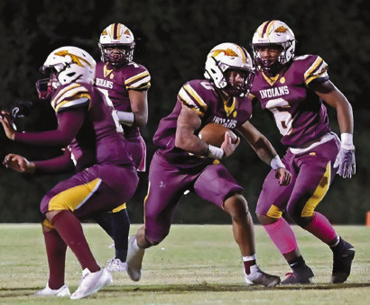 Indians thrash Merryville, 45-6