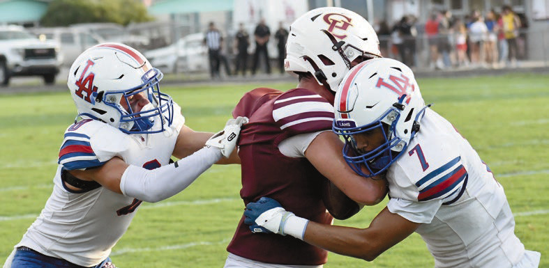 Tiger rushing attack propels LA to 21-0 jamboree victory