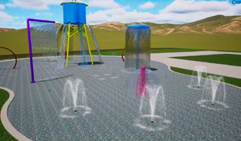 Welsh moves forward with splash pad