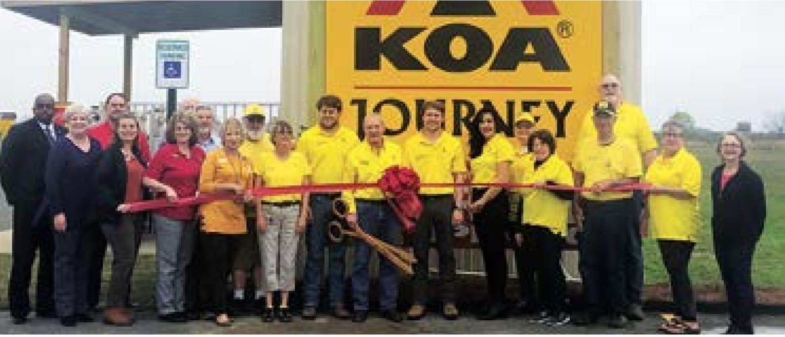 CHAMBER HOLDS RIBBON CUTTINGS