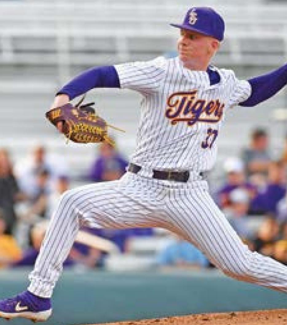 Tigers topple Tech with balance on offense, superb pitching