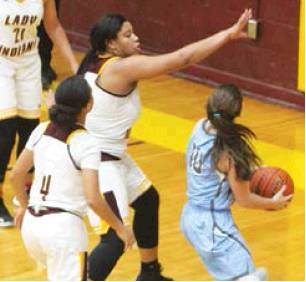 Lady Indians pound East Beauregard to open district play