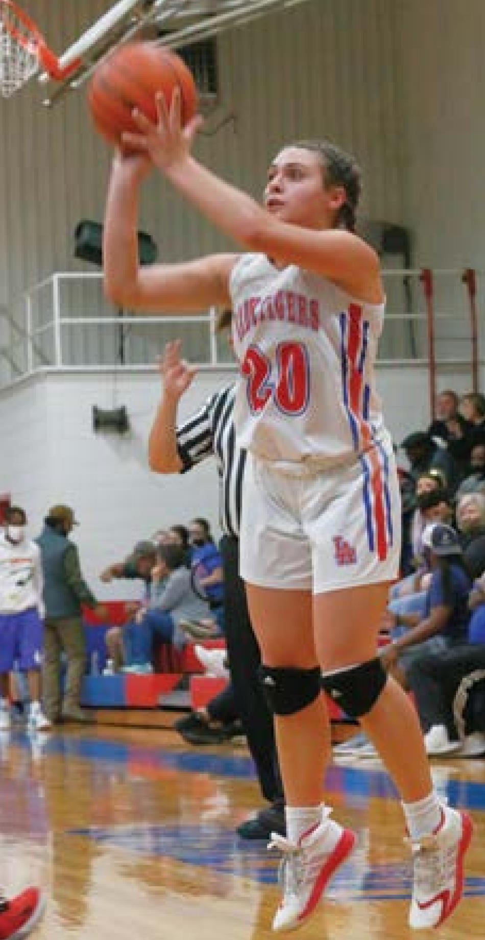 Lady Tigers roll past Port Barre 82-25