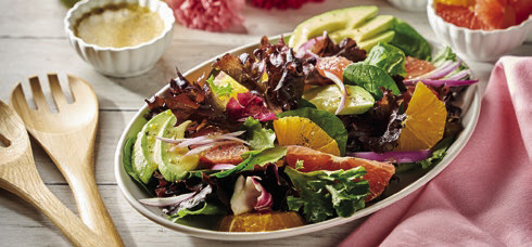 START SUMMER MEALS WITH A BRIGHT, FRESH SALAD