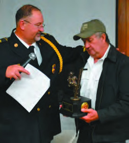 Welsh firefighter honored