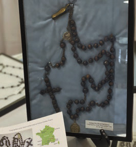 Ladies altar society hosts unique rosary collection