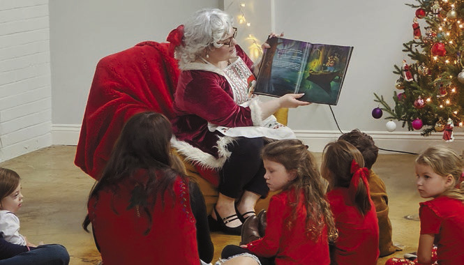 Christmas story time