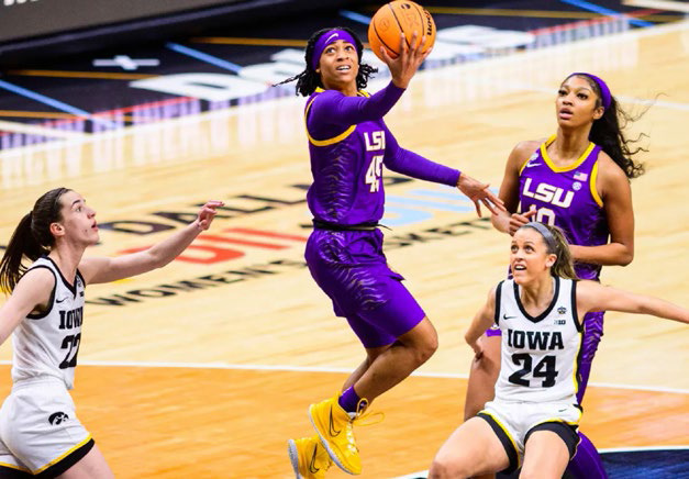 Officiating in title game between LSU and Iowa below expectations, NCAA review finds