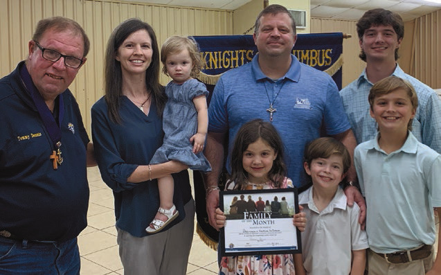 Knights honor members