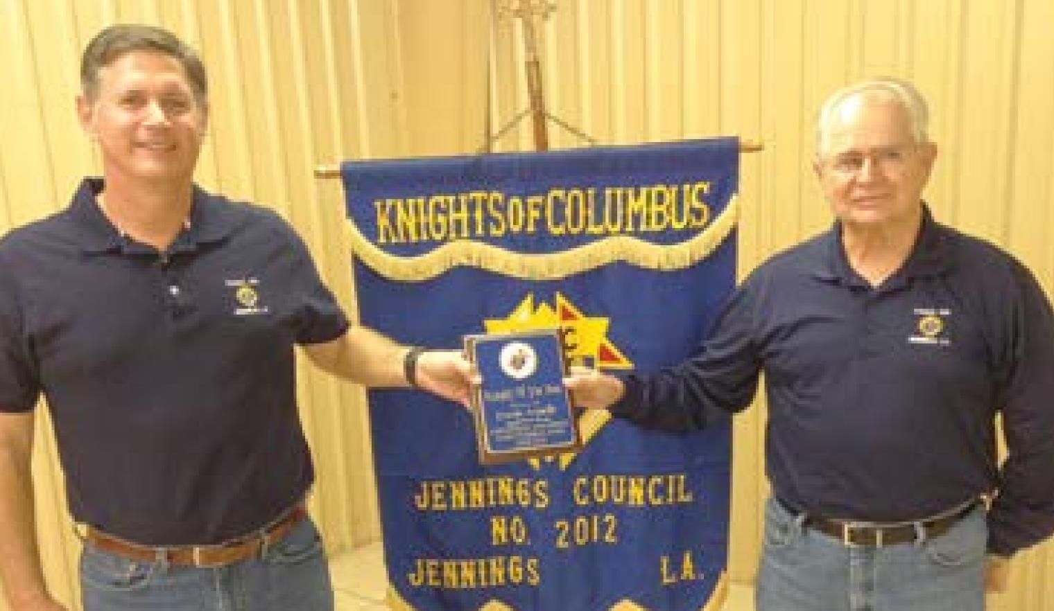 Angelle named Knight of the Year