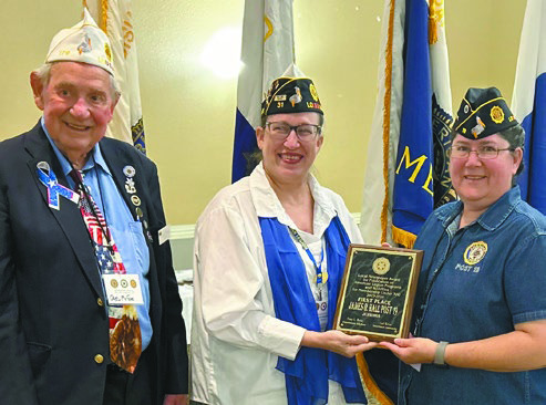 Veterans group, local newspaper recognized for partnership