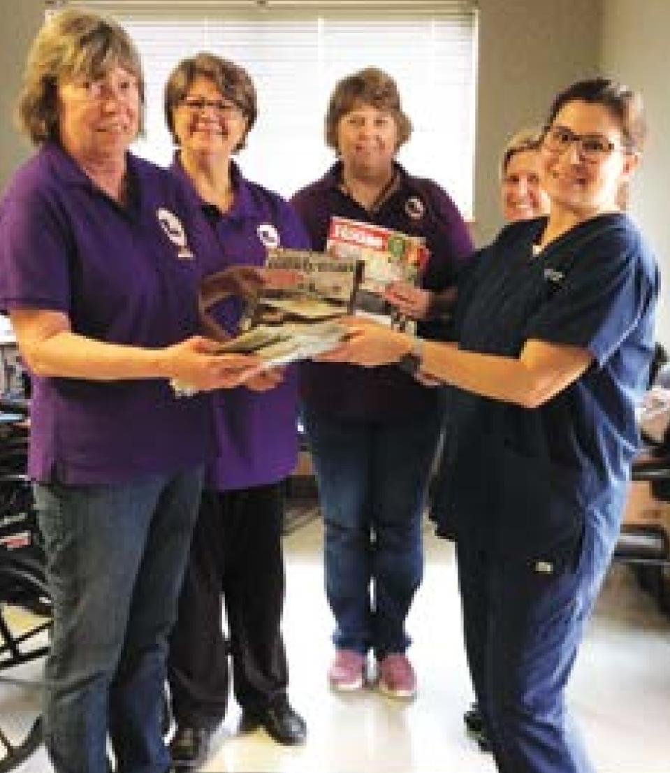 JDVC Donates Magazines