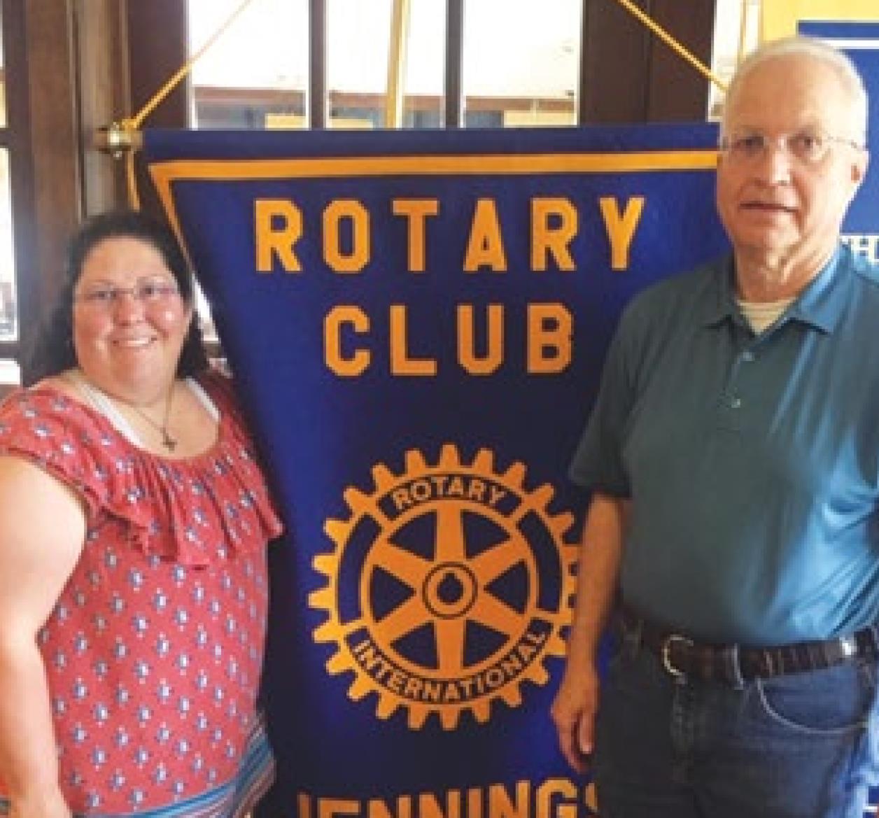 Jennings Rotary Club Welcomes Guest Speaker