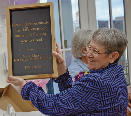 Community comes together for Marsh’s retirement from library