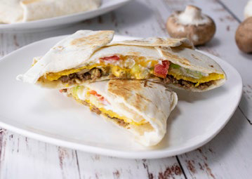 CRUNCHY MUSHROOM WRAP