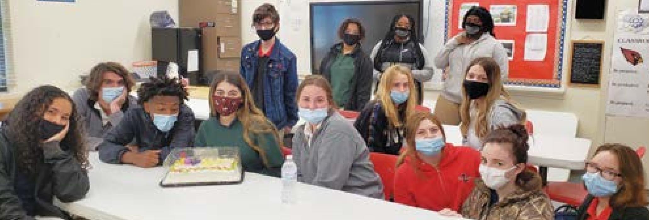 LHS students complete customer service credential