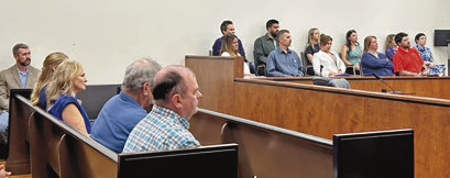 Leadership class gains criminal knowledge from local officials