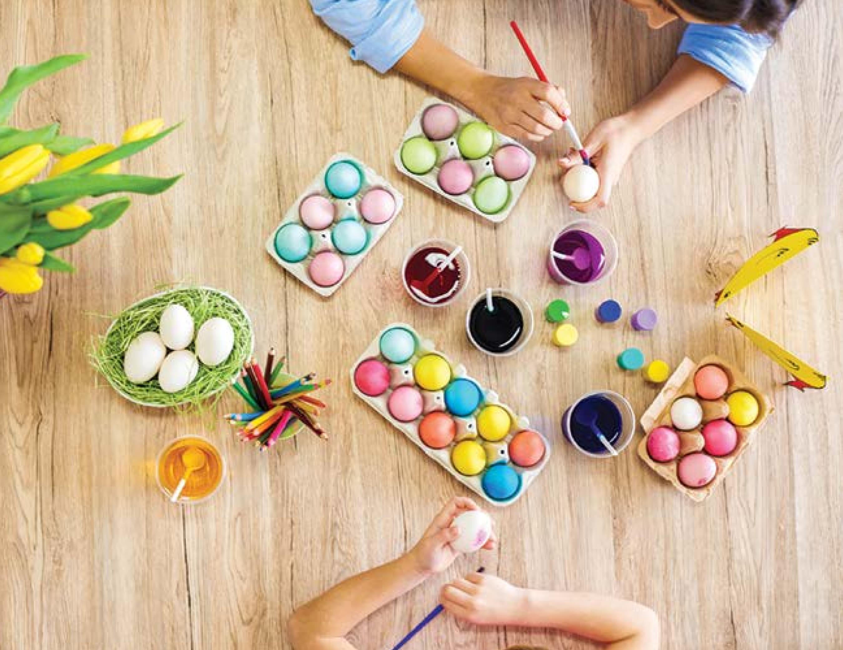 8 tips for dyeing Easter eggs 