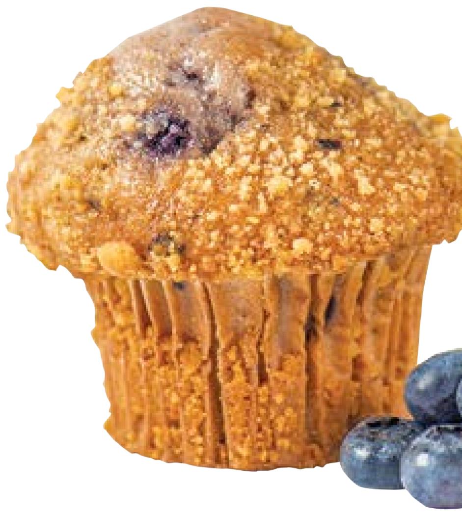	Blueberry Bran Chocolate Chip Muffins 