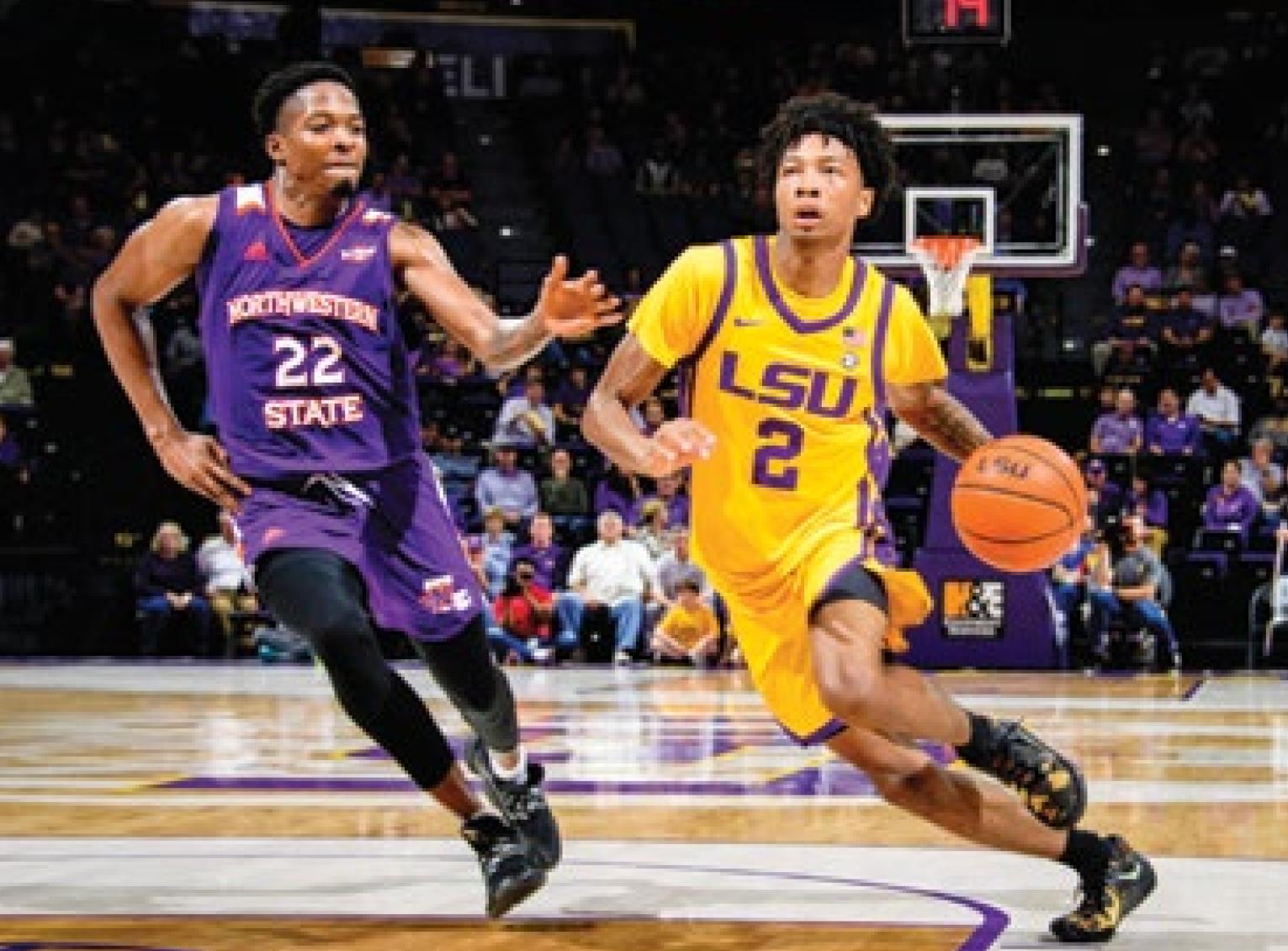 No. 19 LSU thumps Northwestern State, improves to 10-0