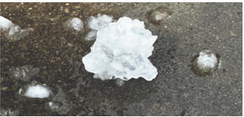 Hail, severe thunderstorms sweep through parish