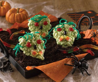 Green Halloween Zombies